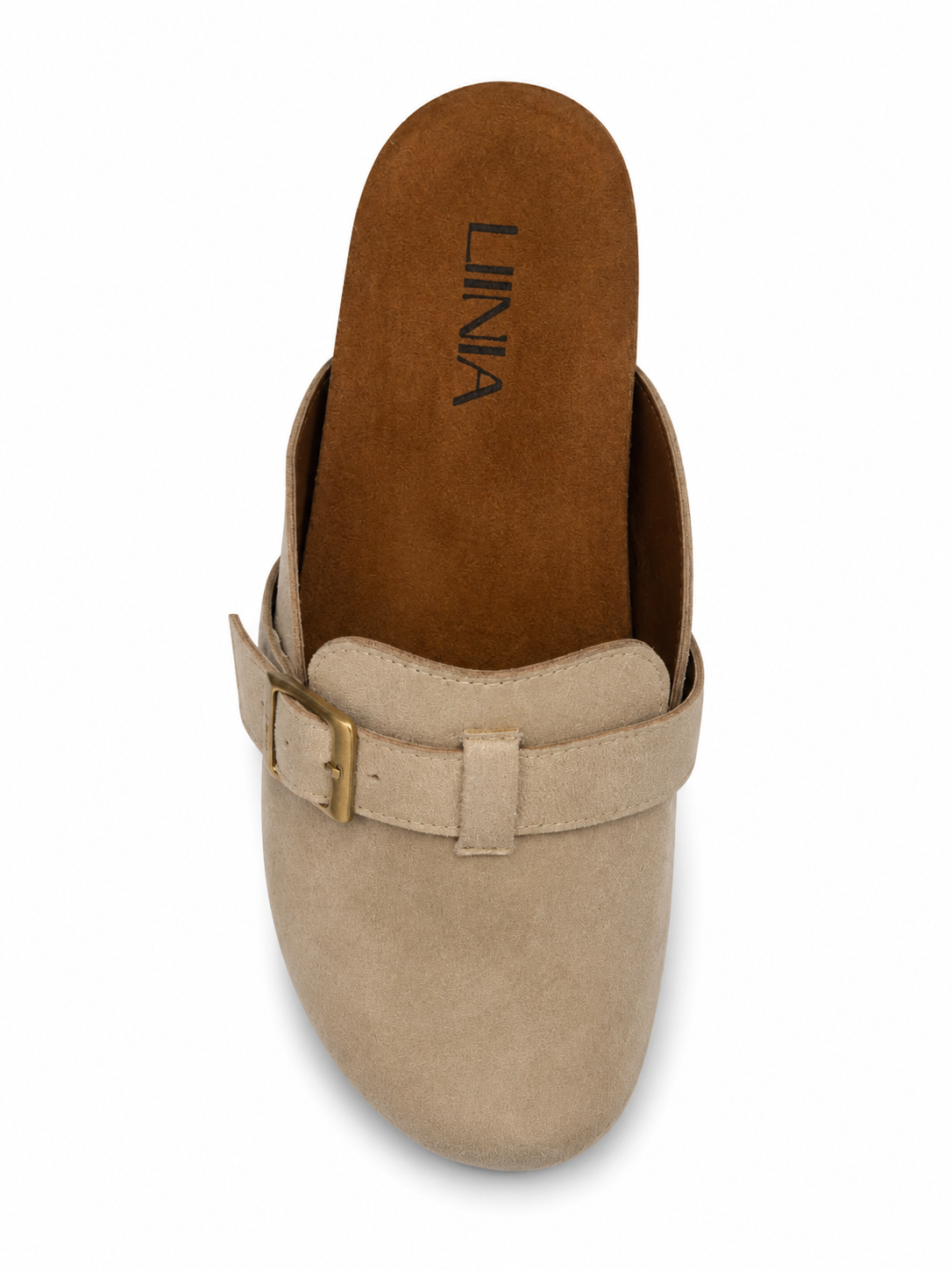 Slow Mornings-Suede Clog-Beige